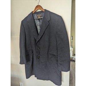 Society Brand 100% Cashmere Overcoat Size 50
